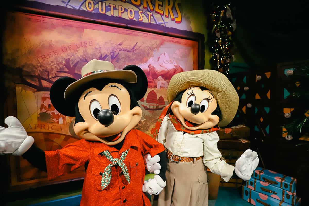 Meet Favorite Disney Pals at Adventurers Outpost