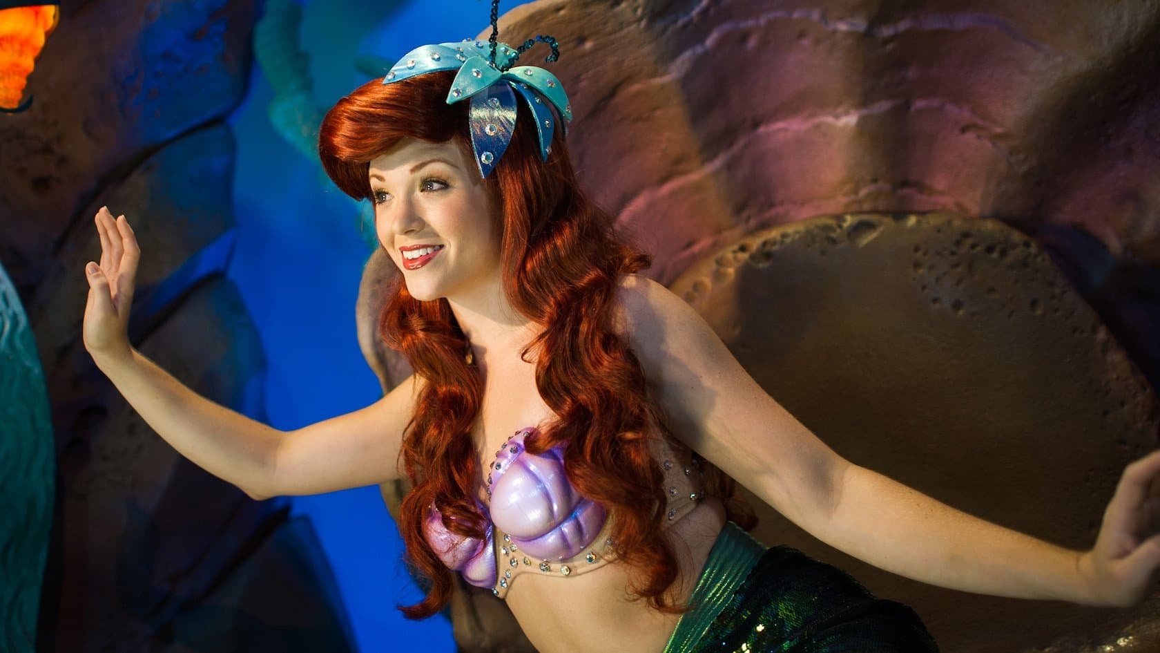 Meet Ariel at Her Grotto