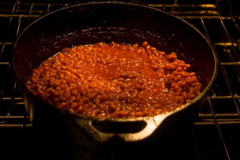 Baked Beans with Burnt Ends