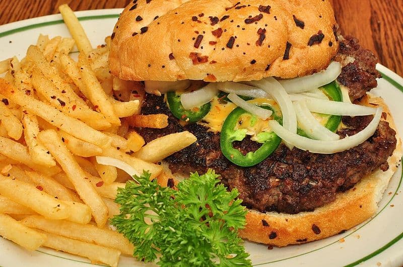 Burning Blade Burger