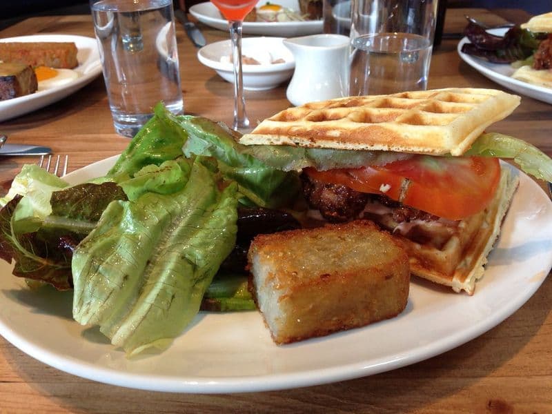 Chicken & Waffle Sandwich