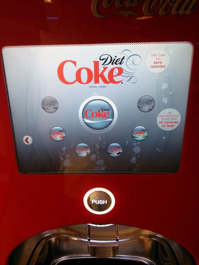 Coca-Cola Freestyle drinks
