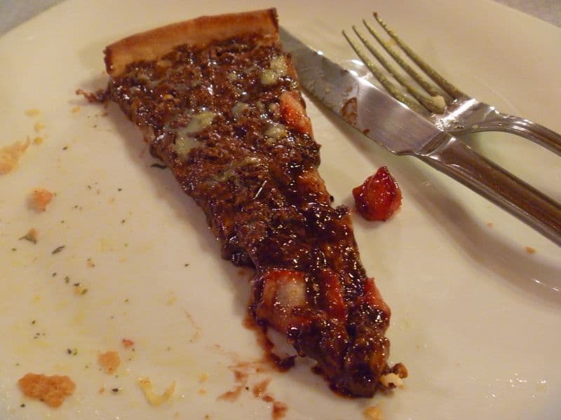 Dessert pizza