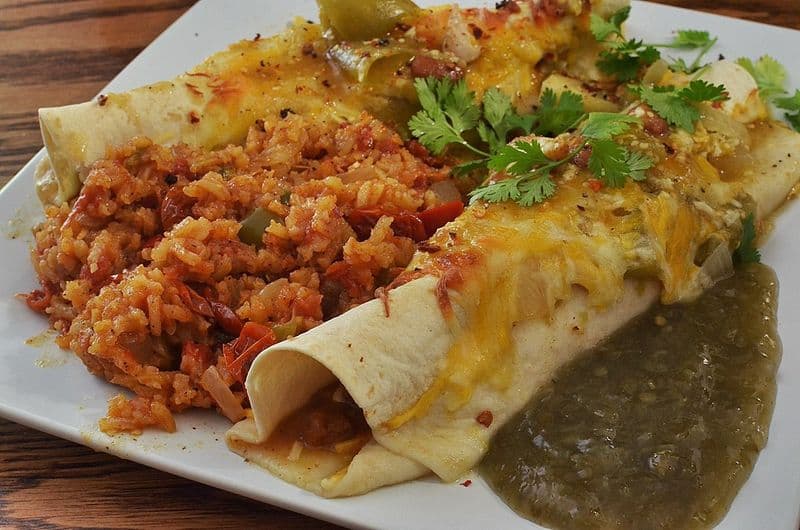 Enchiladas de Pollo