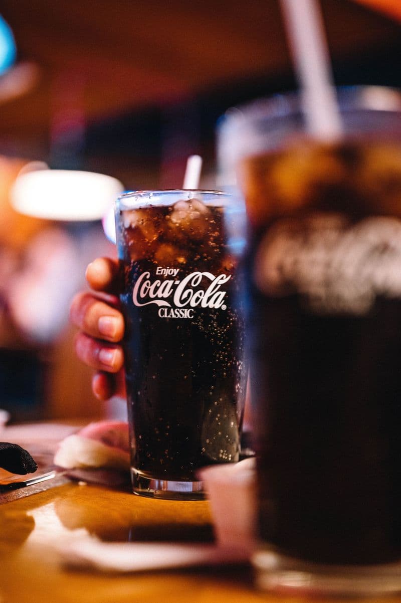 Frozen carbonated beverage