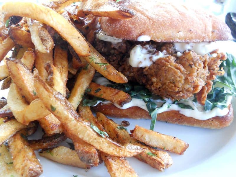 Hand-dipped Fried Chicken Sandwich