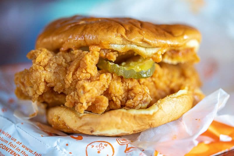 Hot Honey Chicken Sandwich