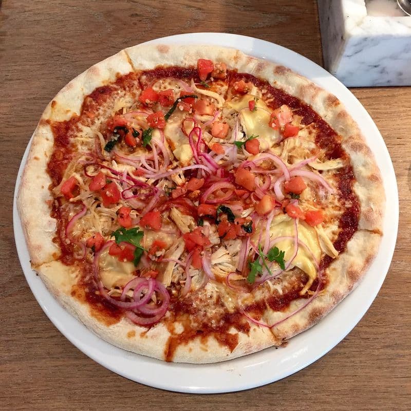Island BBQ Chicken Pizza