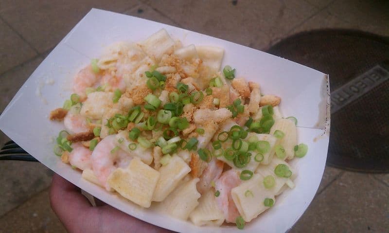 Jerk Shrimp Mac & Cheese