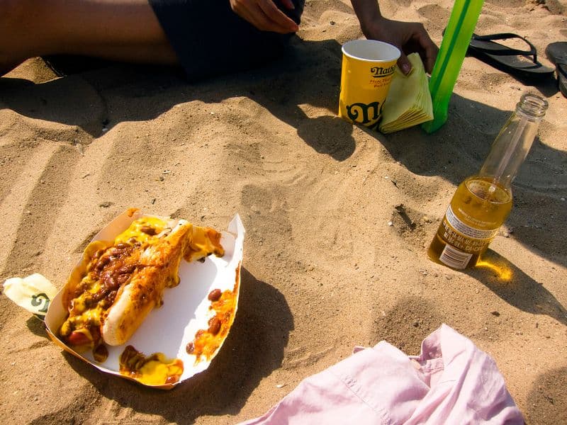Loaded hot dogs