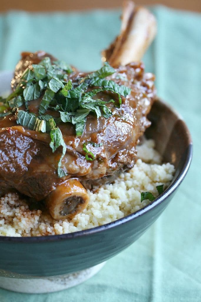 Mediterranean Braised Lamb Shank