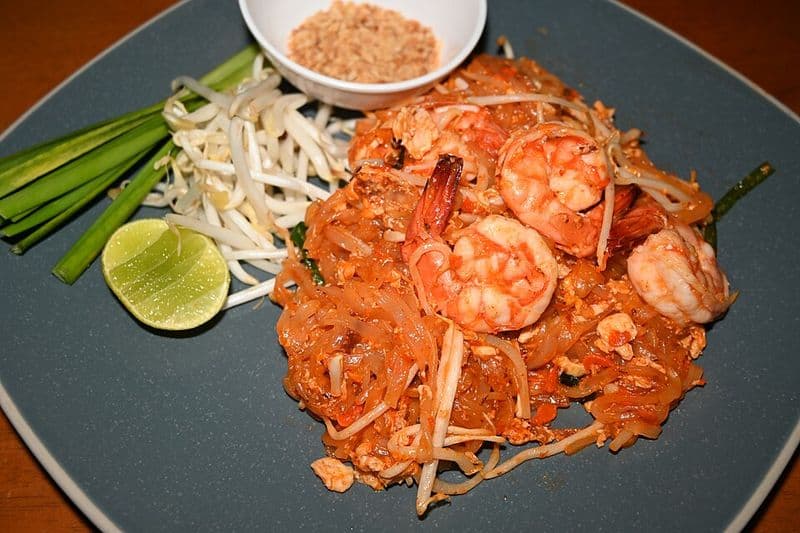 Peanut Shrimp Noodles
