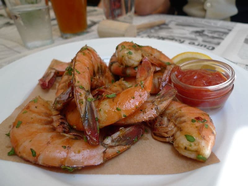 Peel-and-eat shrimp