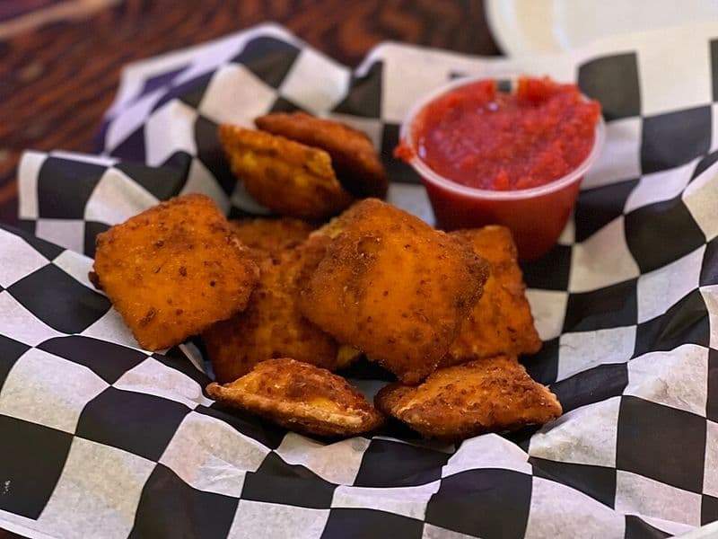 Pepperoni Pizza Ravioli