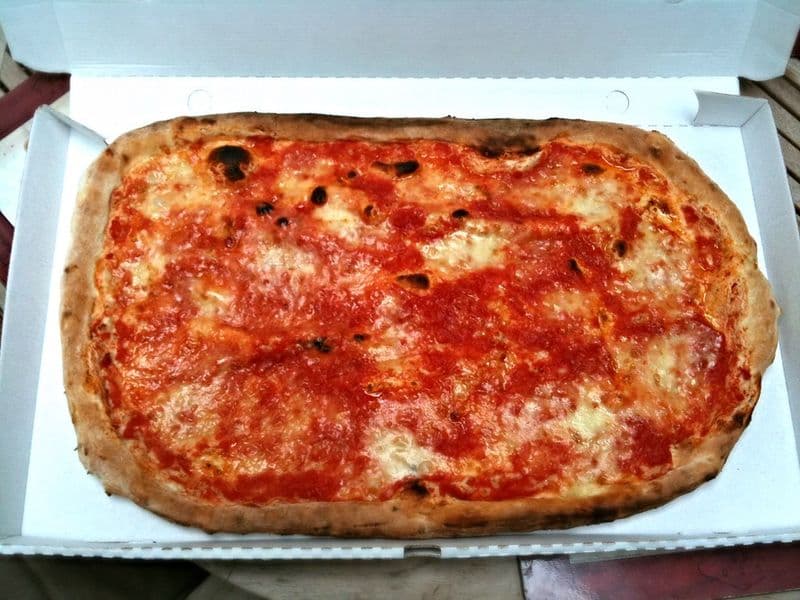 Personal cheese pizza