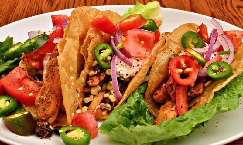 Pollo Asado Street Tacos