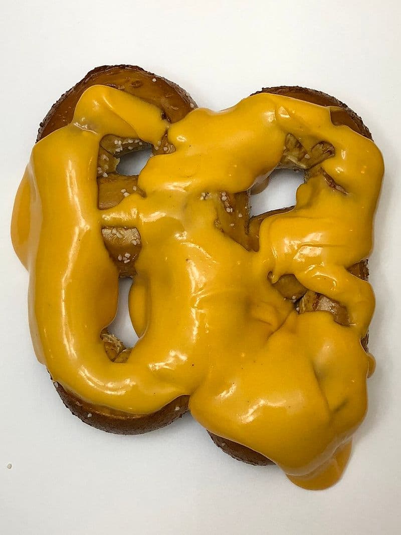 Pretzel nuggets with beer cheese