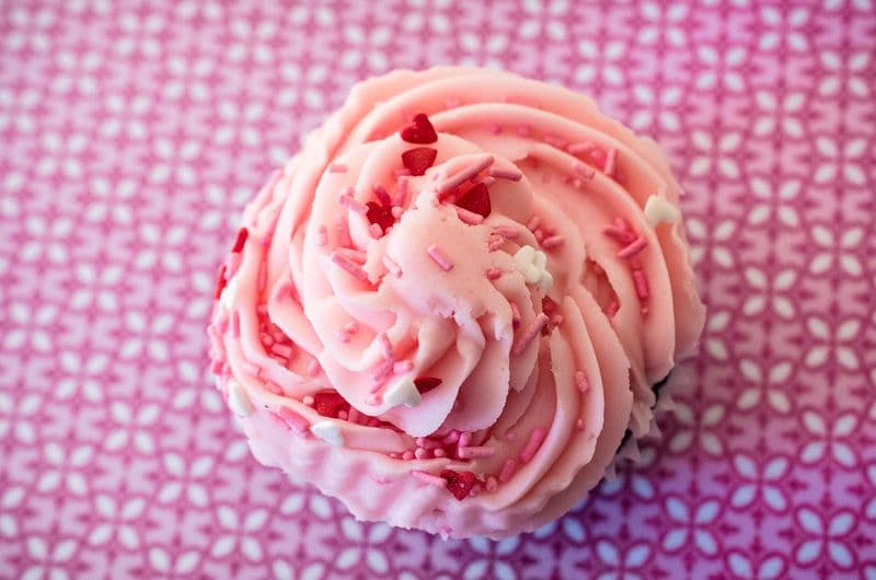 Princess Peach Cupcake