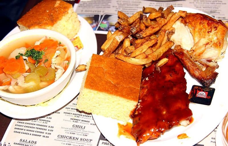 Ribs and Chicken Combo