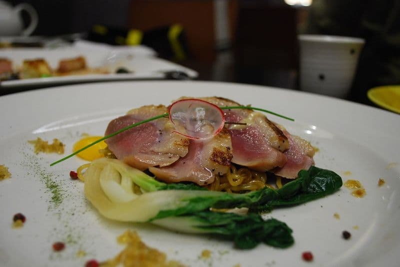 Roasted duck breast