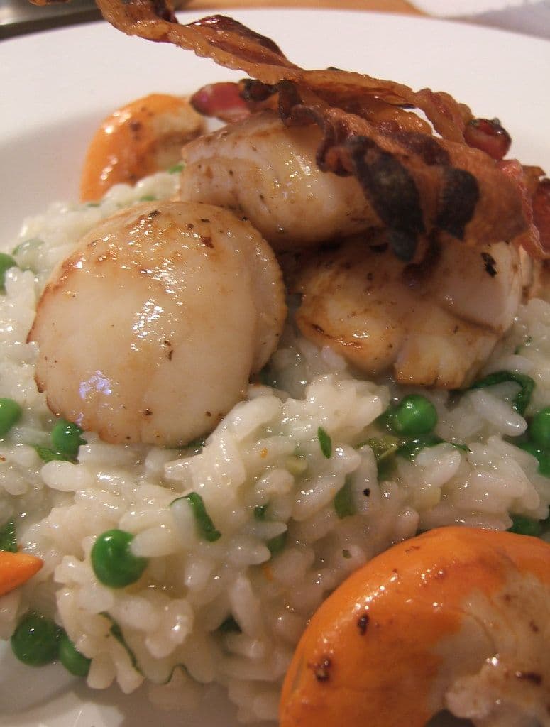 Sea Scallop and Summer Truffle Risotto