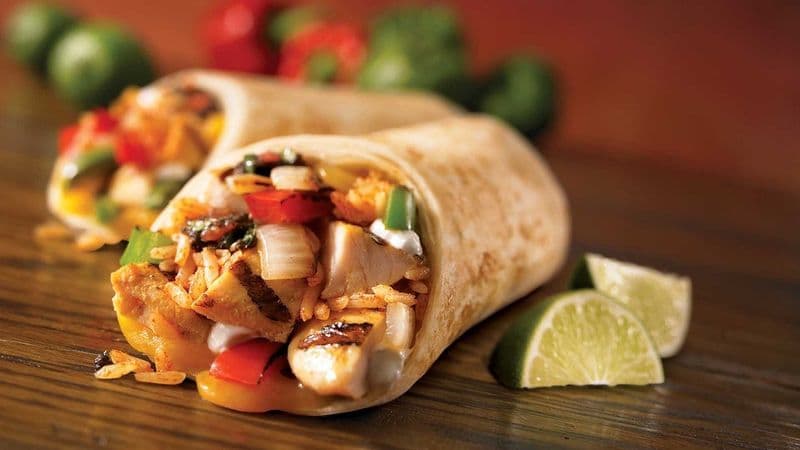 Southwest burrito