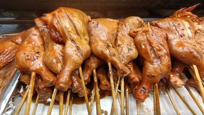 Staked Grilled Chicken