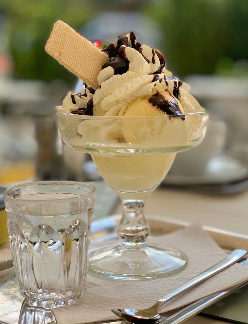 Strawberry and Peanut Butter Ice Cream