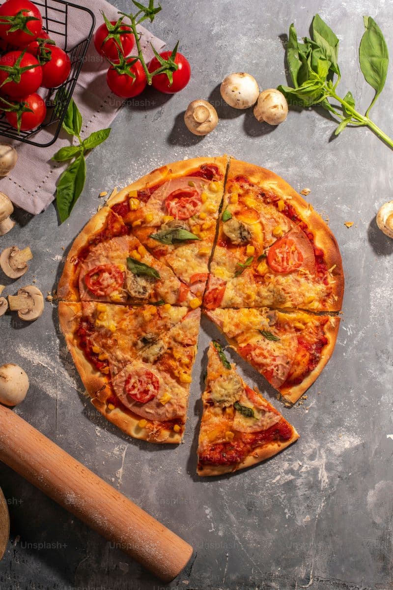 Veggie pizza