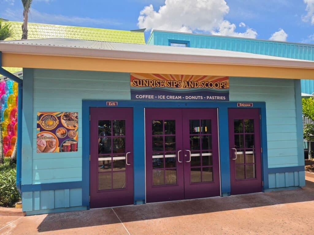 NOW OPEN! Sunrise Sips & Scoops